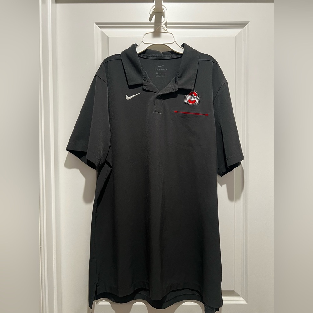 Nike Dry-Fit Polo, Large, OSU